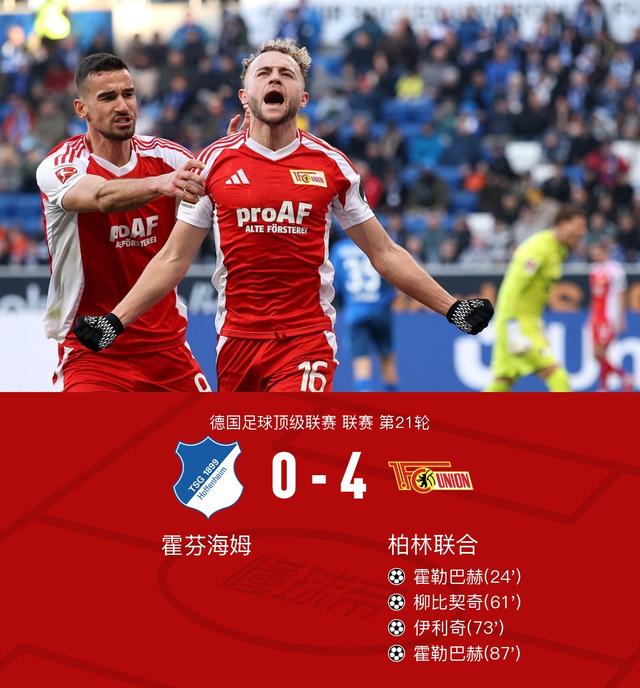 霍芬海姆客场逼平对手<a href=